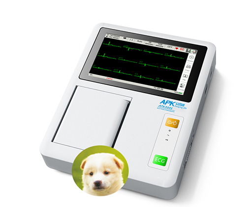 APK300S ECG машина 3 каналов ветеринарная продукция