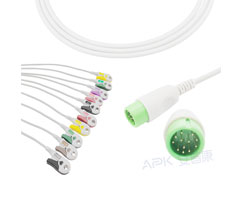 A2045-EE0 Comen совместимый кабель EKG круглый 12pin IEC зажим