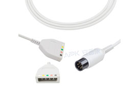 A5037-EK2E Mindray Datascope совместимый тип Евро 5 водят магистральный кабель AHA / IEC 6pin