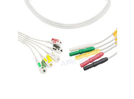 A5139-EL0 Mindray > Datascope совместимый тип Din 5-свинцовыми проводами, зажим, IEC
