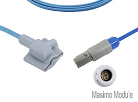 A1315-SI129PU Mindray совместим младенческой мягкой SpO2 датчик с 260 см кабель 6-pin