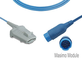 A1315-SA105PU Mindray совместимый для взрослых с мягким наконечником датчик с 300 см кабель круглый