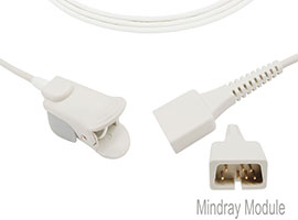 A1318-SP203PV Mindray совместимый педиатрический палец клип SpO2 датчик с кабелем 90 см DB9(7pin)