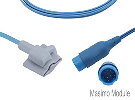 A1315-SI105PU Mindray совместим младенческой мягкой SpO2 датчик с 300 см кабель круглый 12-контактны